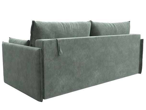 Диван прямой Сайгон Велюр зеленый - Вид 6