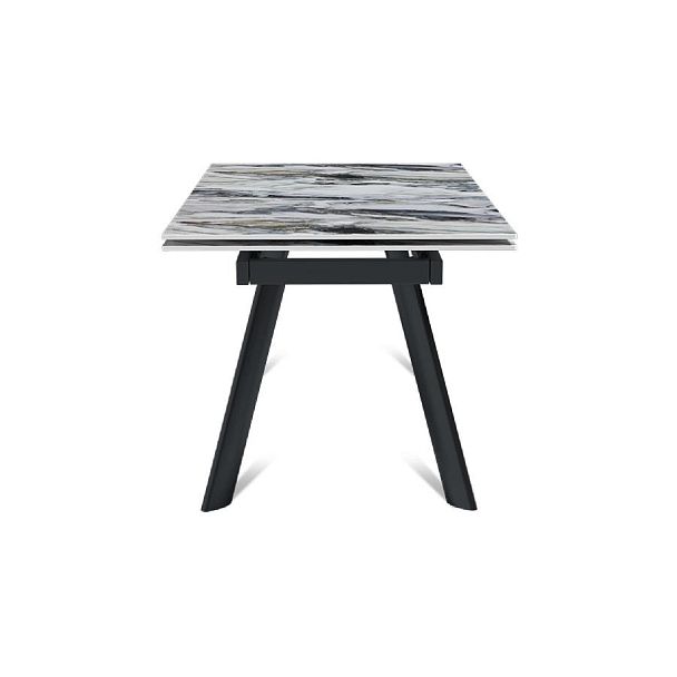 Стол раскладной Stone (140+40+40), керамика глянцевая Cold Jade - Вид 3