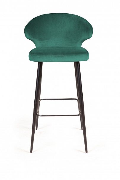 Стул барный Richard, бархат зеленый 19 - Вид 2
