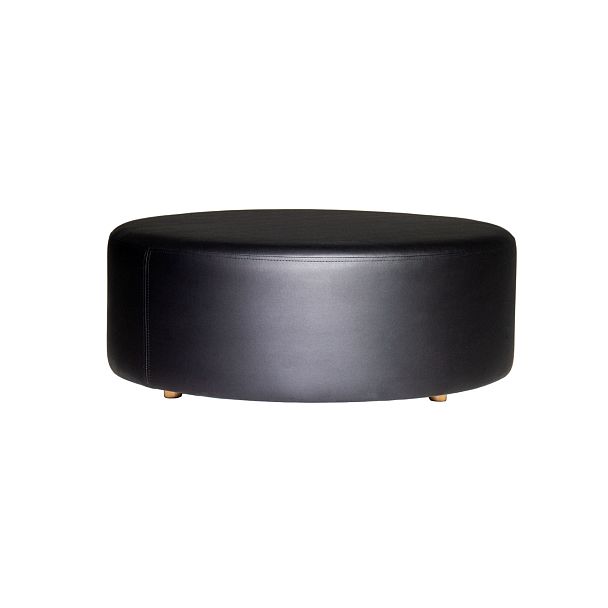 Пуф Акера, экокожа, ножки бук - Вид 2