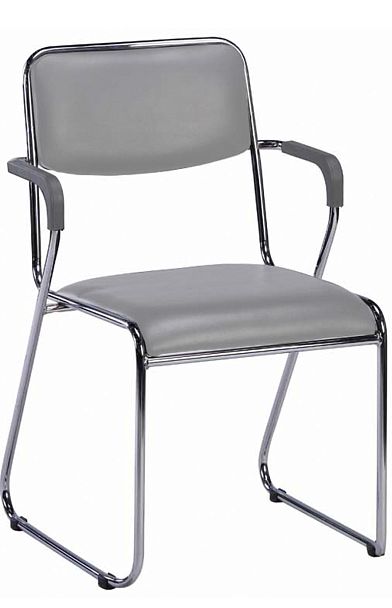 Кресло Everprof Fix Plus Экокожа Серый - Вид 1