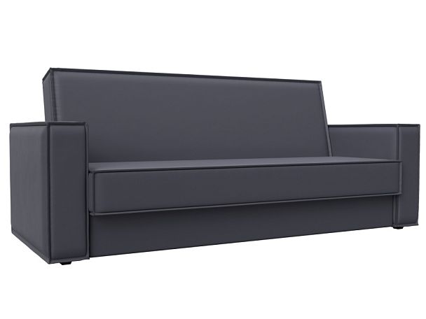 Диван-книжка Куба Экокожа серый - Вид 1