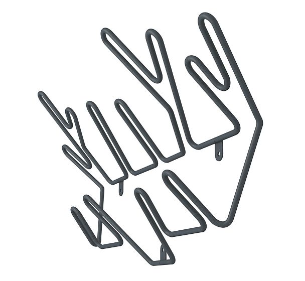 Вешалка Sheffilton SHT-WH36 антрацит - Вид 4