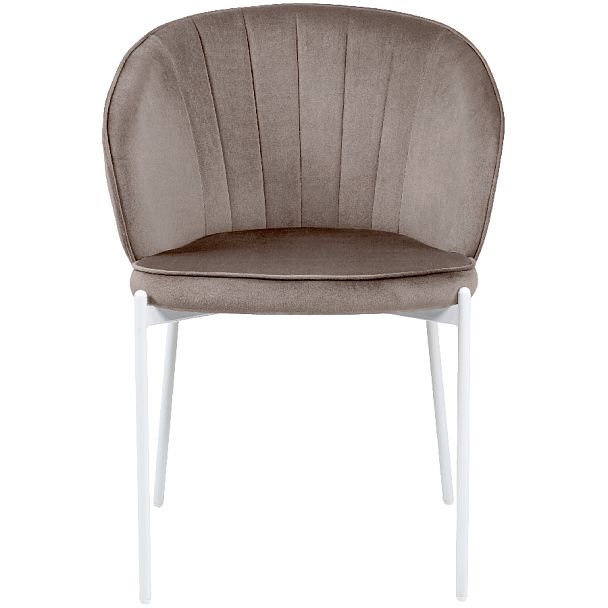 Комплект кухонных стульев Миэль мокко велюр/белый, 2 шт. - Вид 2