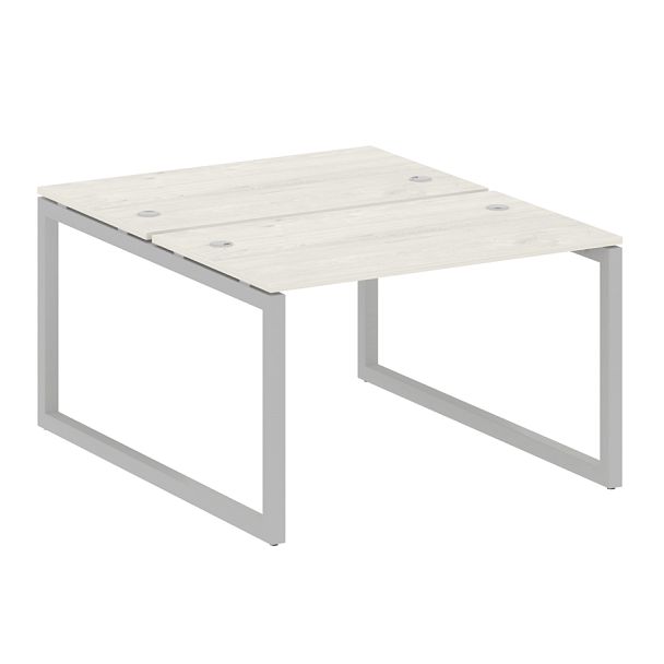 Metal System Quattro Р. ст. на О-образном м/к 50БО.РАС-СП-2.2 Дуб наварра/Серый металл 1200*1475*750 - Вид 1