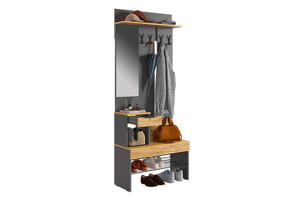 Прихожая "Баско К2" ПК02Баско.3319 - Вид 7