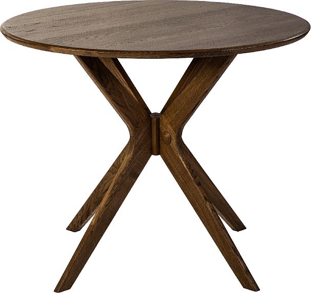 Стол деревянный из массива дуба Эмирель D95 Дуб темный - Вид 3