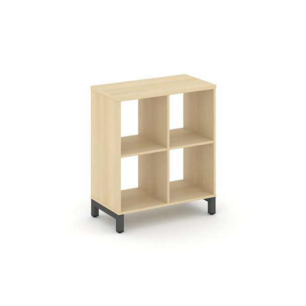 Стайл Проджект Каркас стеллажа 2 яр. SN.KS-220 Акация Лорка/Металл Антрацит 754*400*881 - Вид 1