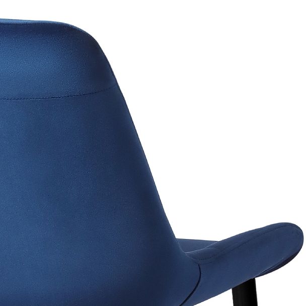 Комплект полубарных стульев Эйден, Confetti blue/черный, 2 шт. - Вид 8