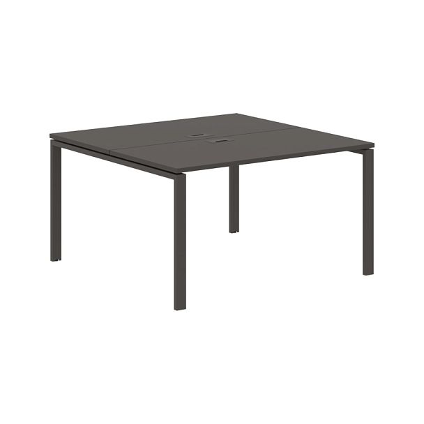 Стол 2-х местный EUWST 1313 Мокко/Мокко 1360х1346х750 EDIS - Вид 1