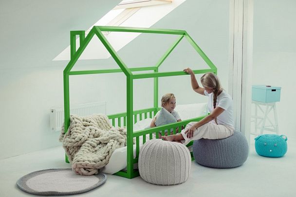 Кровать Дрима МБ, зеленый - Вид 8