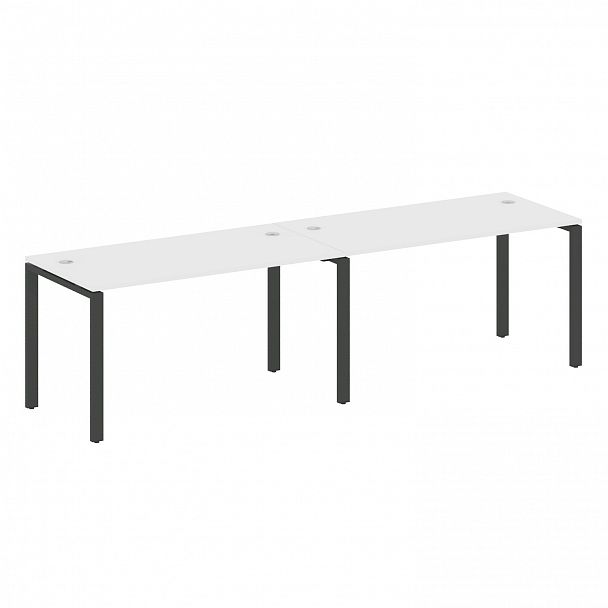 Рабочая станция "Metal System" БП.СМ-2.3 белый/антрацит - Вид 1