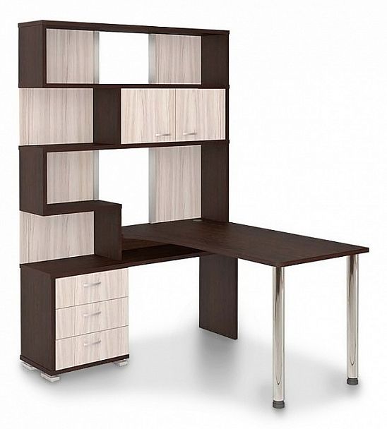 Стол компьютерный Домино СР-420130 Венге/Карамель левый - Вид 1