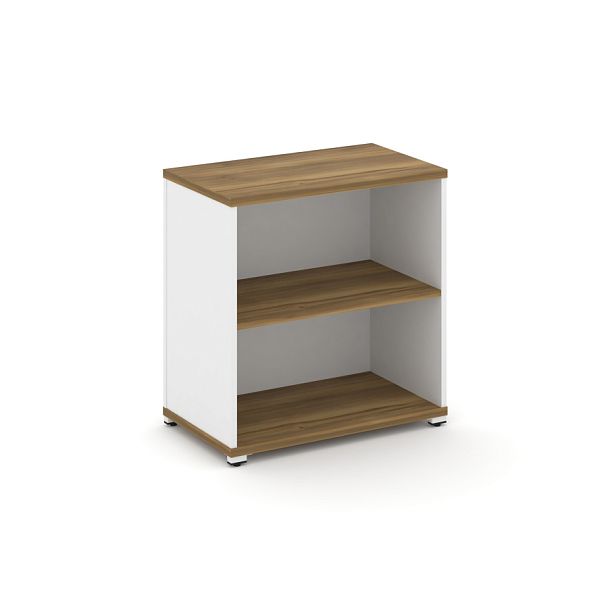 Concept Стеллаж опорный/приставной CN.SOPO-001 Сандал Янтарный/Белый Бриллиант/Металл Белый 720*420*750 - Вид 1