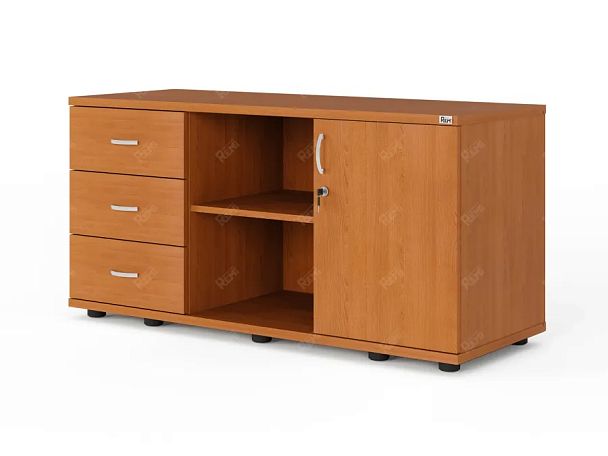 ЛАЙТ / LIGHT RLG023-120x45 Тумба 4 ящика 120x45x60 Вишня - Вид 1