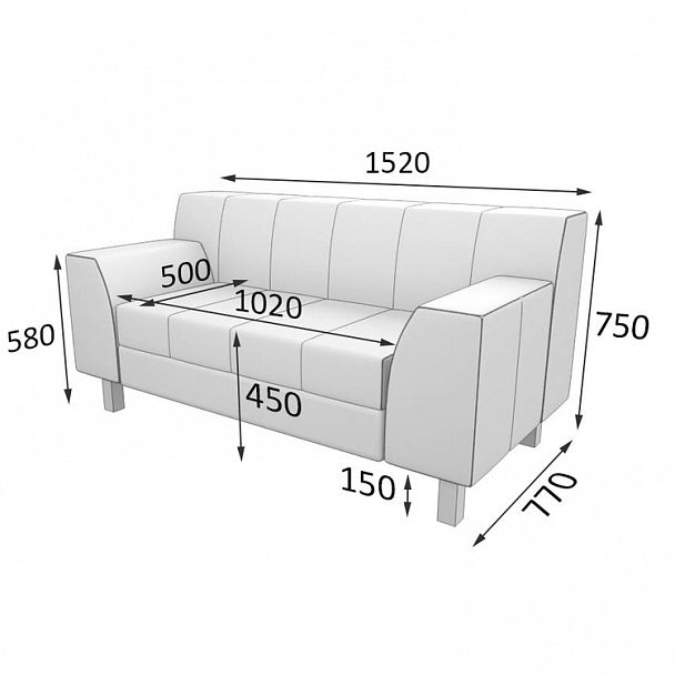 Диван "Турин" 2 - Вид 4