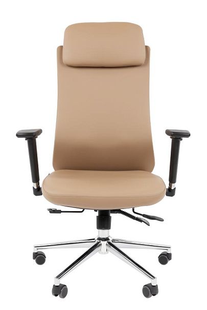 Офисное кресло Chairman 500LUX Россия экокожа бежевый - Вид 2