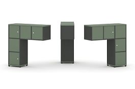 Concept Надставка низкая CN.DNN-007 Кобо/Антрацит/Металл Антрацит 1099*365*1130 - Фото предпросмотра