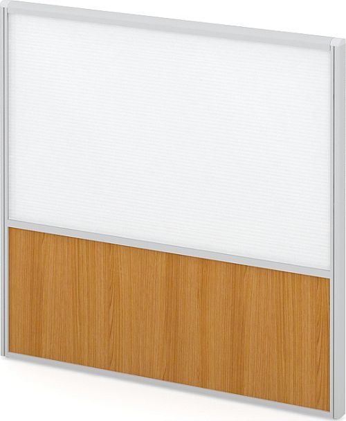 Модуль комбинированный "Мобильные офисные перегородки «Логика»"  ПК-ЛГ-МДК138х140/50П/Д-В1-532 ольха - Вид 1