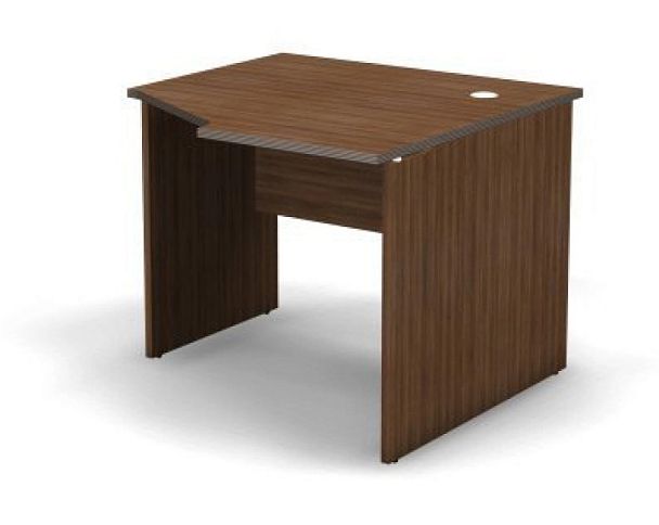 SMART/СМАРТ RS008-95Х95 Стол эргономичный правый 950х950х737 Дуб Катания - Вид 1