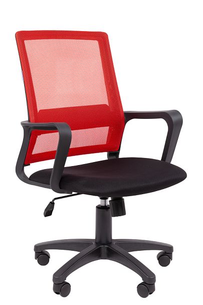 Офисное кресло Chairman 606 Россия TW-69 красный - Вид 1