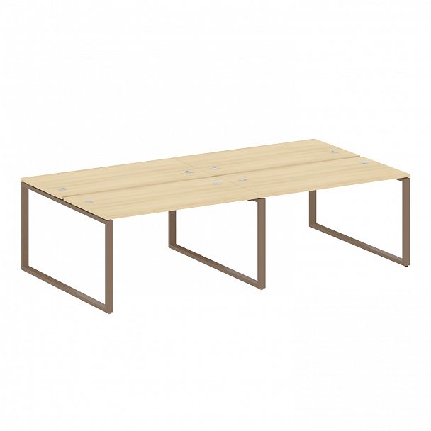 Рабочая станция "Metal System" БО.СМ-4.3 акация/мокко - Вид 1