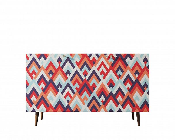 Комод "Berber" три дверки 2 принт - Вид 4