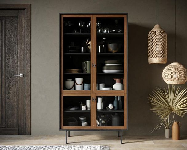 Шкаф четырьмя дверками Emerson арт EM09 - Вид 5