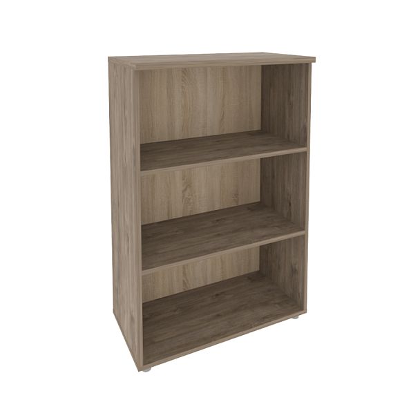 Onix Стеллаж средний широкий O.ST-2 Тиквуд темный 800*420*1207 - Вид 1