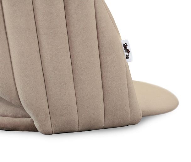 Стул полубарный Sheffilton SHT-ST34-1/S29P-1 латте/золото - Вид 7