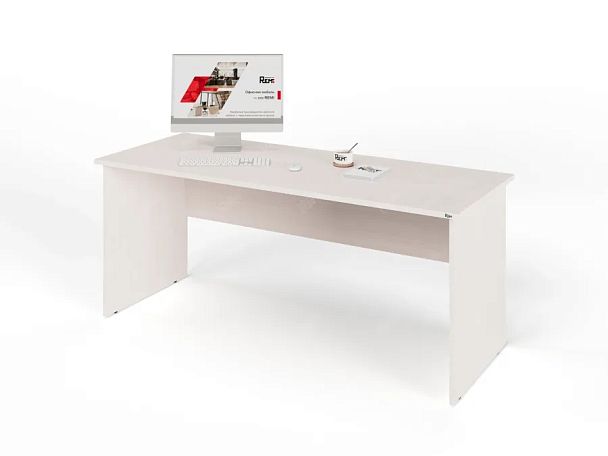 ЛАЙТ / LIGHT RLG002-18x7 Прямоугольный стол 180x70x75 Дуб Молочный - Вид 3