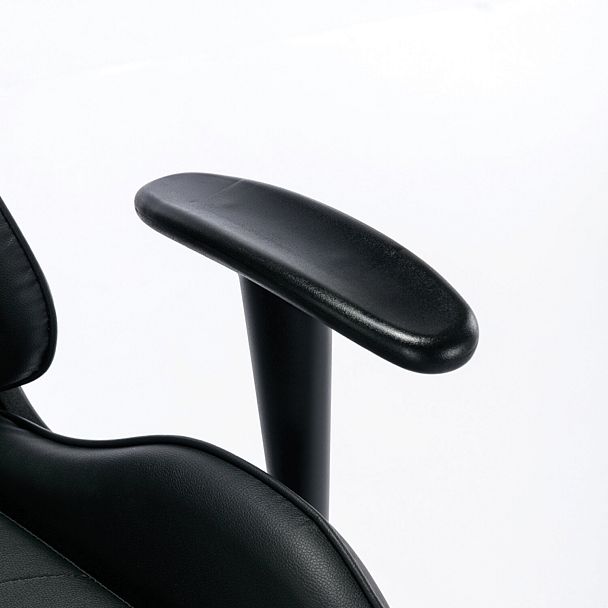 Кресло компьютерное BRABIX "Hunter GM-130", две подушки, экокожа, черное, 532798 - Вид 13