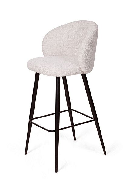 Стул полубарный Vito, букле белый / опора конус - Вид 1