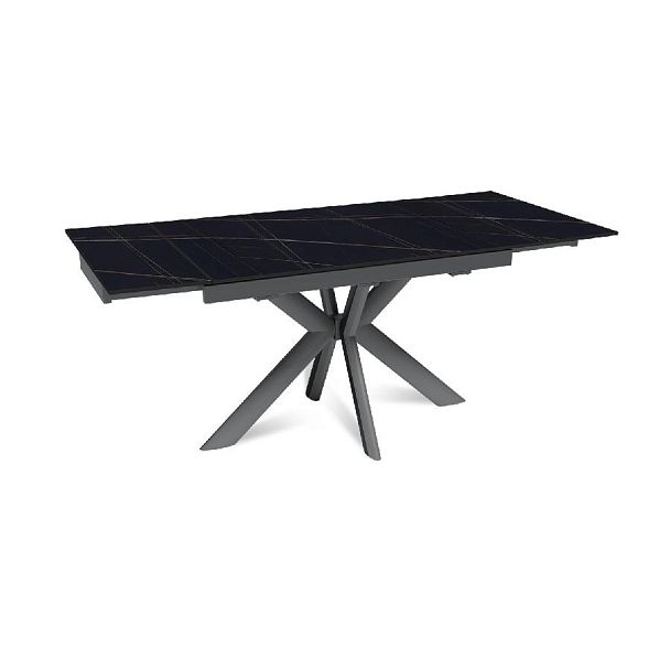 Стол раскладной Strong (120+30+30), керамика матовая Black Gold - Вид 4