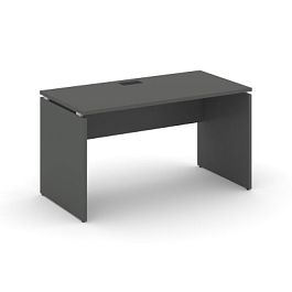 Стайл Проджект Стол письменный SN-D.SP-004 Антрацит NEW/Черная Заглушка 1580*600*750 - Фото предпросмотра