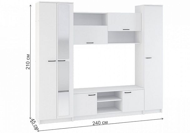 Стенка для гостиной Бертелена - Вид 3