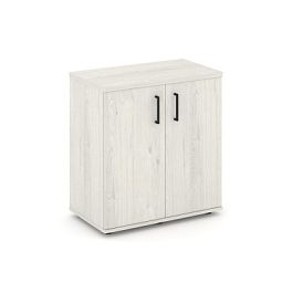 Стайл Проджект Тумба опорная/приставная SN.TOP-032 Дуб Наварра/Черный Ручки 700*400*750 - Фото предпросмотра