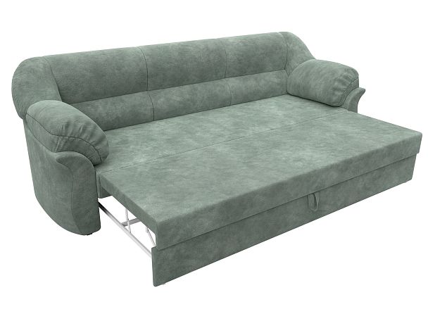 Диван прямой Карнелла Велюр зеленый - Вид 7