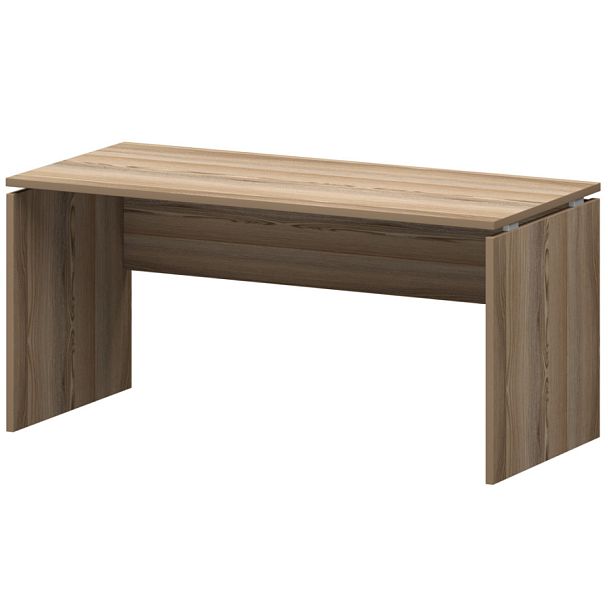 Стол рабочий НТ-160 Дуб сафари 1600x730x750 Аргентум - Вид 1