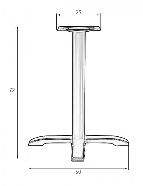 Подстолье обеденное DOBRIN SALLY - Вид 2