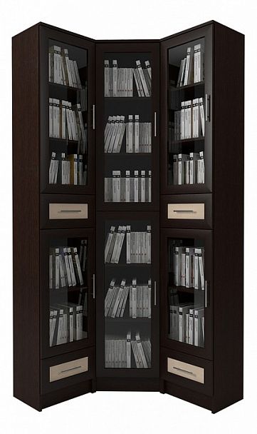 Шкаф книжный Мебелайн-46 - Вид 1