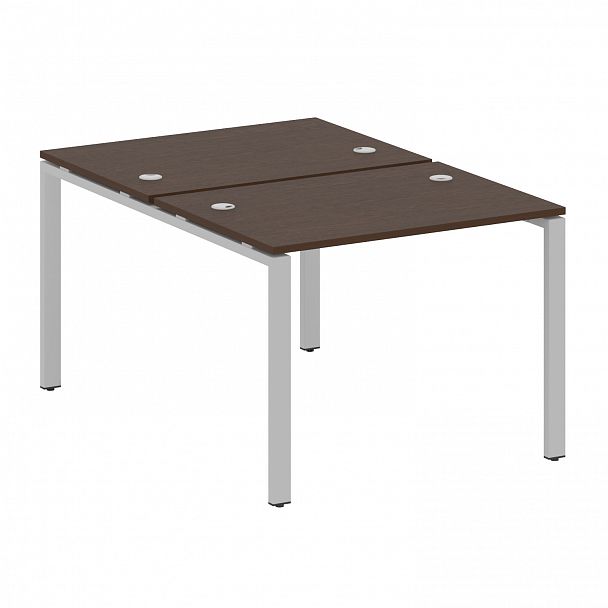 Рабочая станция "Metal System" БП.РАС-СП-2.1 венге/серый - Вид 1