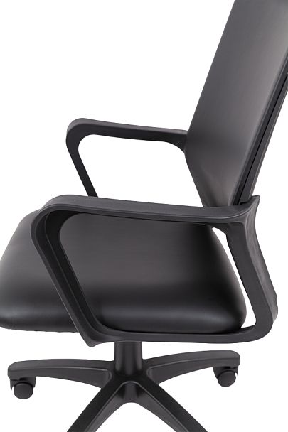 Офисное кресло Chairman 606 Россия экокожа черная - Вид 12