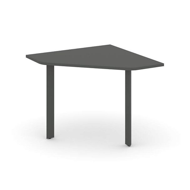 Style Project Next Угловой элемент переговорного стола SN-59.UPRG-001 Антрацит/Металл Антрацит 980*980*750 - Вид 1