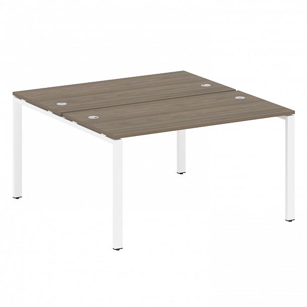 Рабочая станция "Metal System" БП.РАС-СП-2.3 вяз/белый - Вид 1