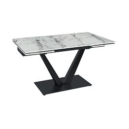 Стол раскладной Malibu (140+40+40), керамика глянцевая Ice Jade - Фото предпросмотра