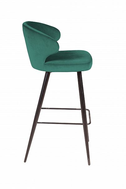 Стул барный Richard, бархат зеленый 19 - Вид 4