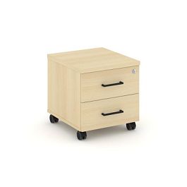 Стайл Проджект Тумба мобильная усил. колеса SN.TMU-001 Акация Лорка/Черный Ручки 416*460*437 - Фото предпросмотра