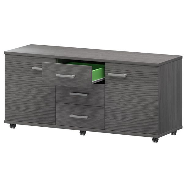 Греденция НТ-350 Лиственница 1350x445x670 Аргентум - Вид 1