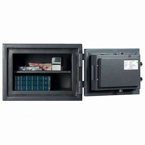 Сейф огневзломостойкий VALBERG "Гарант 32 EL", 315х440х440 мм, 53 кг, электронный замок, S10299020414 - Вид 4